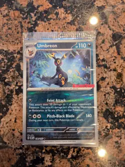 Sealed Promo Umbreon Gamestop Stamped 130/197 Obsidian Flames Pokemon - Image 1