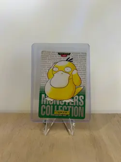 1996 Psyduck 054 * Pocket Monster * Pokemon Bandai Carddass * Vintage * MP - Image 1