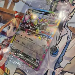 Pokemon Umbreon ex Stamped Prismatic Evolutions Surprise Box 060/131 Sealed - Image 1