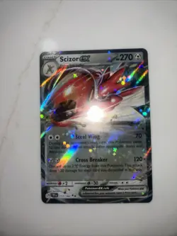 SCIZOR EX 111/162 TEMPORAL FORCES POKEMON (DOUBLE RARE, NM) - Image 2