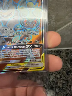 Pokemon TCG Marshadow & Machamp GX (Full Art) 198/214 Unbroken Bonds Holo READ - Image 3
