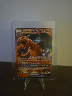 Pokemon TCG Charizard GX SM195 Sun & Moon Black Star Promo NM Condition - Image 1