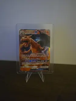 Pokemon TCG Charizard GX SM195 Sun & Moon Black Star Promo NM Condition - Image 2