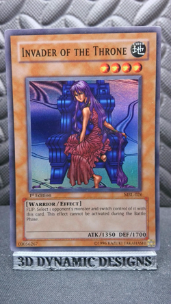 | Yugioh Invader of the Throne MRL-026 1st Super Rare Magic Ruler LP 🔥 | - Image 1
