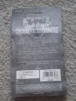 Yugioh Cybernetic Revolution 1st Edition Blister Pack - Image 3
