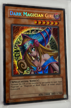 Yugioh MFC-000 Dark Magician Girl Unlimited PSA 9 Mint - Image 2