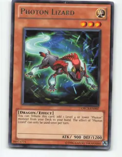Photon Lizard ORCS-EN007 YuGiOh Card - Image 1