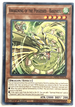 YuGiOh! - Awakening of the Possessed - Rasenryu - MP21-EN178 1st Edition Common - Image 1