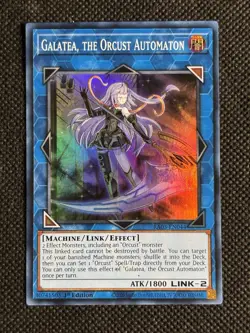 YuGiOh! - Galatea, the Orcust Automaton RA03-EN044 Super Rare 1st Edition NM - Image 1