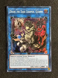 YuGiOh! - Dharc the Dark Charmer, Gloomy RA03-EN048 Super Rare 1st Edition NM - Image 1