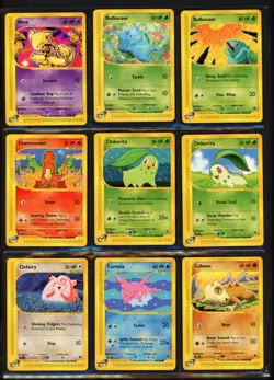 Pokemon Cards - Part Complete Non Holo Expedition Base Set - 48 Cards - NM - Image 1