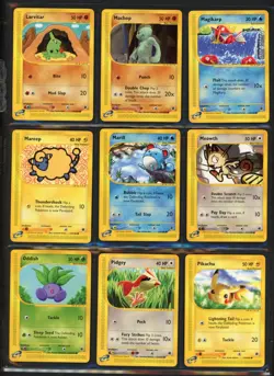 Pokemon Cards - Part Complete Non Holo Expedition Base Set - 48 Cards - NM - Image 5