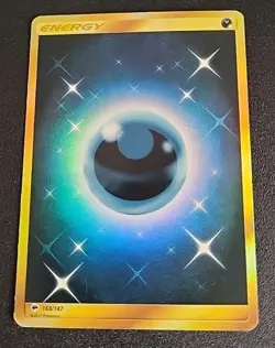 Pokemon Darkness Energy Secret Card - Burning Shadows 168/147 MP - Image 1