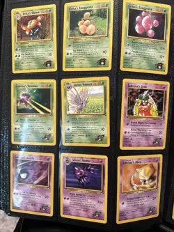 Pokemon TCG Gym Heroes Card Lot Sale Vintage WOTC 36 Cards - Image 2