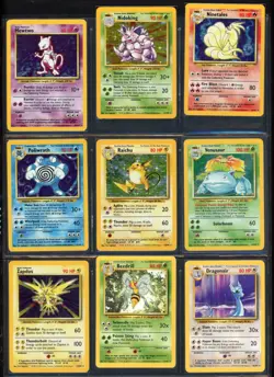 Pokemon Cards - Complete Base Set 102 - NM - Charizard Blastoise Venusaur - Image 3