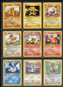 Pokemon Cards - Complete Base Set 102 - NM - Charizard Blastoise Venusaur - Image 5