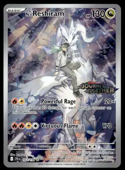 Pokemon TCG SV: Scarlet & Violet Promo Cards #167/159 N's Reshiram NM - Image 1