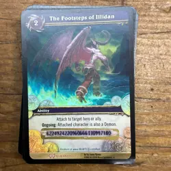 206 Card Lot - World Of Warcraft Trading Cards AZEROTH ILLIDAN NINJA MONKEY - Image 5