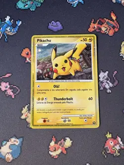Pokemon Cards Pikachu PW Portuguese 2010 World Collection Promo - (NM-) - Image 1