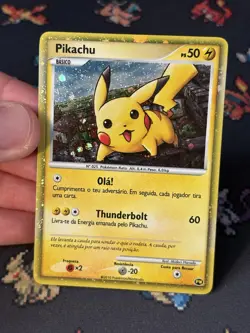 Pokemon Cards Pikachu PW Portuguese 2010 World Collection Promo - (NM-) - Image 2