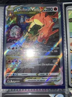 Charizard VSTAR SWSH262 Sword & Shield Promo Full Art Holo Card NM Condition - Image 1