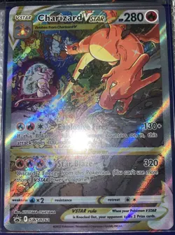 Charizard VSTAR SWSH262 Sword & Shield Promo Full Art Holo Card NM Condition - Image 2