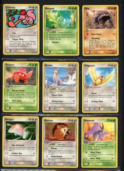Pokemon Cards - Part Complete Non Holo Fire Red Leaf Green Set - 52 Cards - NM - Image 3