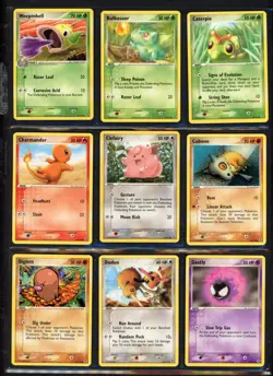 Pokemon Cards - Part Complete Non Holo Fire Red Leaf Green Set - 52 Cards - NM - Image 5