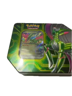 Pokemon Trading Card Game Paradox Clash Iron Leaves ex tin Sealed - Image 4