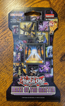 LOT of 12 Yu-gi-oh! Maze of the Master TCG Hanging Booster Packs 84 Cards 167665 - Image 3