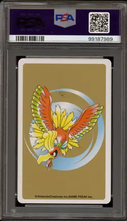 Pokemon Gold Playing Cards Flareon 8 of Spades #136 PSA 10 Gem Mint - Image 2