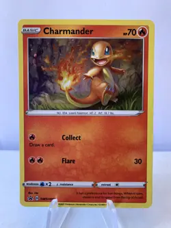Charmander HOLO SWSH: Sword & Shield Promo Cards #SWSH092 Pokemon Card TCG - Image 1