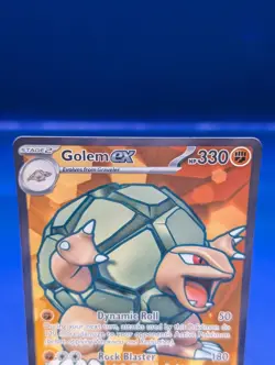 Pokemon TCG Golem EX Scarlet & Violet Holo Ultra Rare Full Art 151 Card 189/165 - Image 2