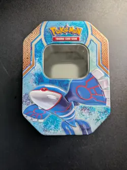 Pokemon XY Primal Clash EMPTY Tins X2! NO CARDS! Kyogre And Groudon! - Image 2