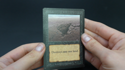 Sinkhole Beta MTG Card Magic: the Gathering 1993 - Image 2