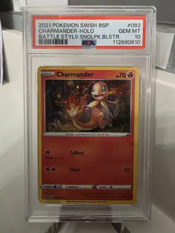 Charmander SWSH092 SWSH: Sword & Shield Promo Cards Holo - Image 1
