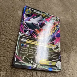 M Mega Latios EX 59/108 Roaring Skies Ultra Rare Holo Pokemon Card - Image 2