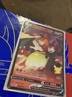 Lances Charizard V SWSH133 NM Promo Rare Normal Sized Pokemon Card - Image 2