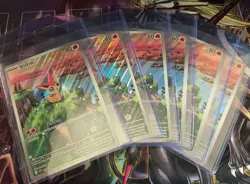 🪾JUMBO Lot Of 6 Modern Pokemon Cards Collection -Victini Promo 208 -NM/MT - Image 1