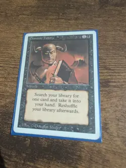 Mtg Scrubland (Revised) & Demonic Tutor (Revised) Rare & NM OOP Combo Pack - Image 2