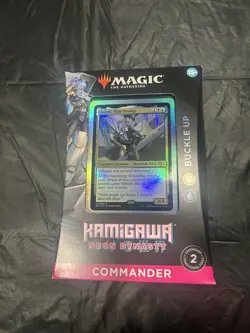 WOTC MtG Commander Kamigawa - Neon Dynasty - Buckle Up New-Factory Sealed! - Image 1