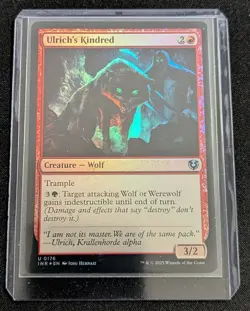 MTG - Ulrich's Kindred FOIL -Innistrad Remastered - Pack Fresh!! - Image 2