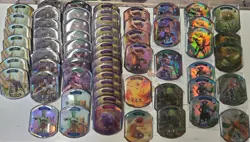 LOT OF 62 - MAGIC THE GATHERING RELIC TOKENS - 20 FOIL - Image 1