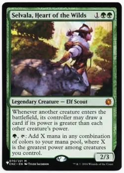 MTG Selvala, Heart of the Wilds The List #70 Reprints Regular NM/M - Image 1