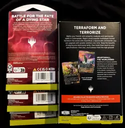 Magic the Gathering-Edge of Eternities Commander Deck + 3 booster packs. - Image 2