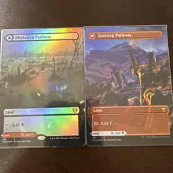 x1 Blightstep Pathway Searstep Pathway KHM MTG 291 FOIL BORDERLESS LP/NM - Image 1