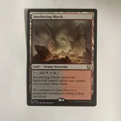 Smoldering Marsh [Modern Horizons 3 Commander] Magic MTG - Image 1