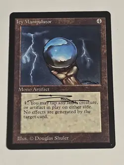 Magic The Gathering Mtg Beta Icy Manipulator - Image 1