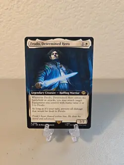 MTG Frodo Determined Hero Extended Art LP Universes Beyond Lord Of The Rings - Image 1