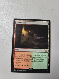 MTG Magic the Gathering Game Trail (169/204) Kamigawa Neon Dynasty Commander NM - Image 1